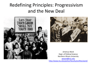Redefining Principles: The Evangelical Origins of Progressivism