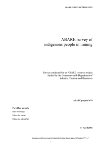 Indigenous questionnaire.doc