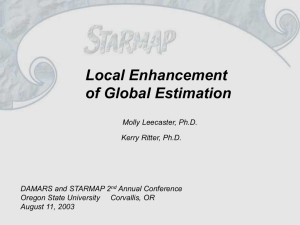 Local Enhancement of Global Estimation