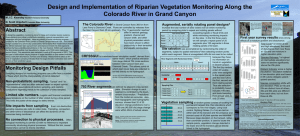 Design and Implementation of Riparian Vegetation Monitoring Along the Abstract