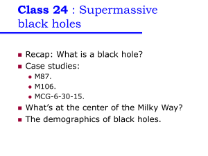 Class 24 black holes