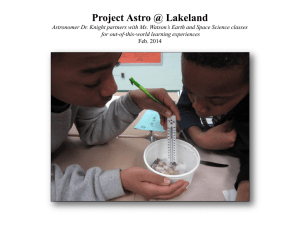 Project Astro @ Lakeland