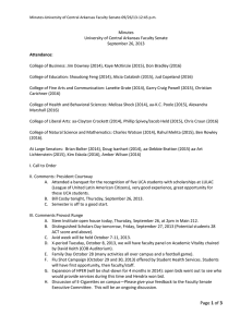 09-26-2013 Faculty Senate Minutes; Draft