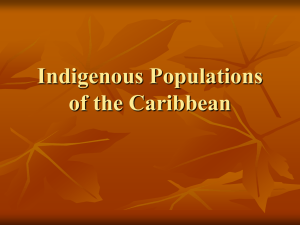 Indigenous Populations of the Caribbean