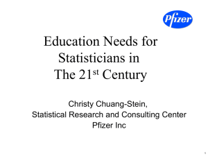 Education needs Chuang-Stein.ppt