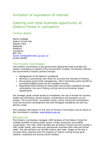 Invitation of expression of interest Gisburn