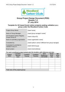 Group Project Design Document Template