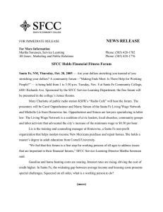 SFCC Holds Financial Fitness Forum (10/20/05)