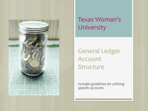 General Ledger Account Structure (pptx)