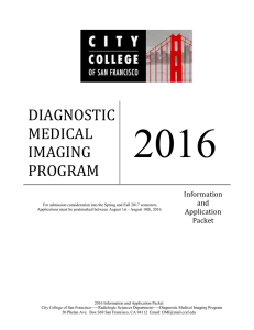 Information Packet and Application 2016