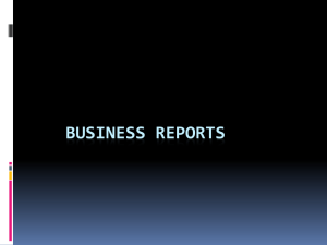 business reports 10
