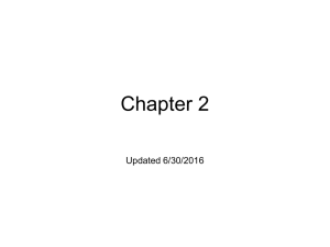 Chapter 2 - Part I II