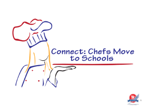 Connect: Chefs Move to Schools