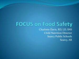 Southwest Region Training: Food Safety