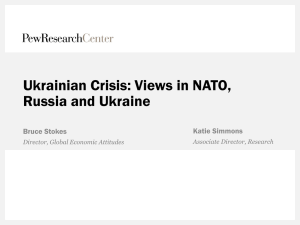 Ukrainian crisis: Views in NATO, Russia and Ukraine PPT