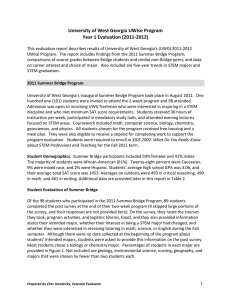 View Year 1 (2011-2012) External Evaluation