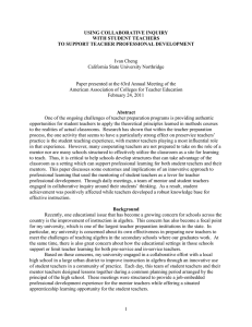 AACTE 2011 Paper