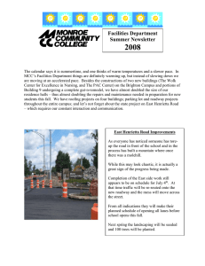 Facilities 2008 Summer Newsletter.doc