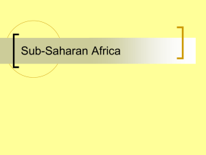 Sub-Saharan Africa.ppt