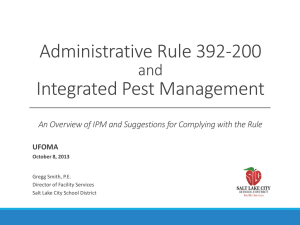 IPM R392: An Overview of IPM and Suggestions for Complying with the School Rule