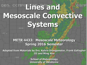 Lines and Convective Systems