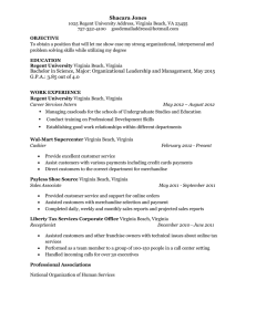 Shacara's Resume Template