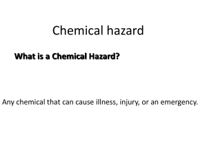 chemical hazard