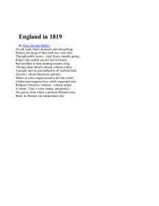 England in 1819