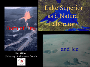 Lake Superior as a Natural Laboratory