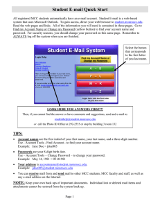 Student email quickstart.doc