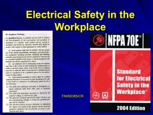 Electrical Safety in the Workplace FN000385/CR