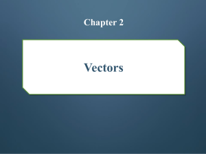 Vectors Chapter 2