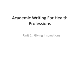 academic writing 1