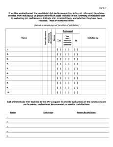 Form 4 - Evaluators (Library)