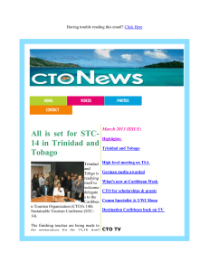 CTO News March 2013