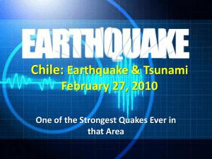 Chile: 2010 Quake