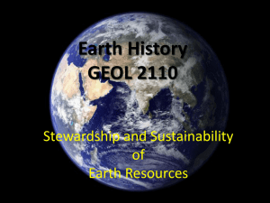 Sustainability of Mineral Resource s