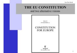European Union Constitution?