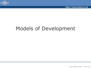 Development Models