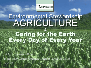 Environment Stewardship