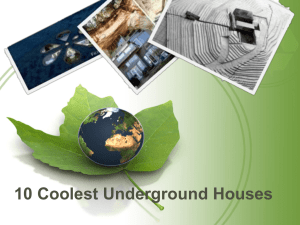 10 Coolest Underground Houses
