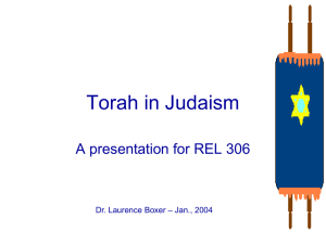 Torah - intro