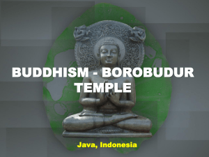 BUDDHISM - BOROBUDUR TEMPLE