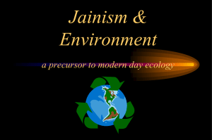 Jainism Environment