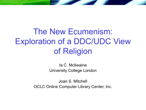 New Ecumenism