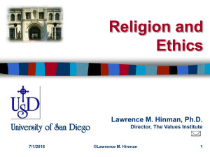 Religion Ethics 2