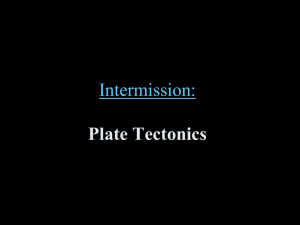 Still More Plate Tectonics