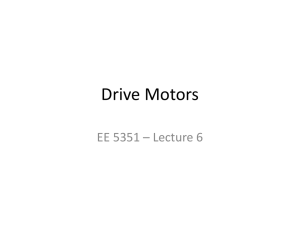 Drive Motors