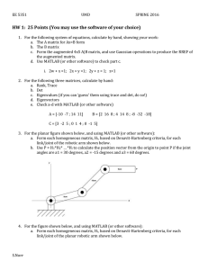 HW 1:  25 Points (You may use the software...