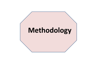 Methodology